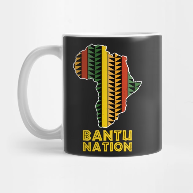 Bantu Nation Africa Zulu Shield Safari African Pattern by BraaiNinja
